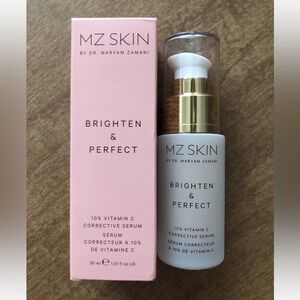 MZ Skin Brighten & Perfect 10% Vitamin C Corrective Serum 1.01 oz 30ml ~ NIB! 💖
